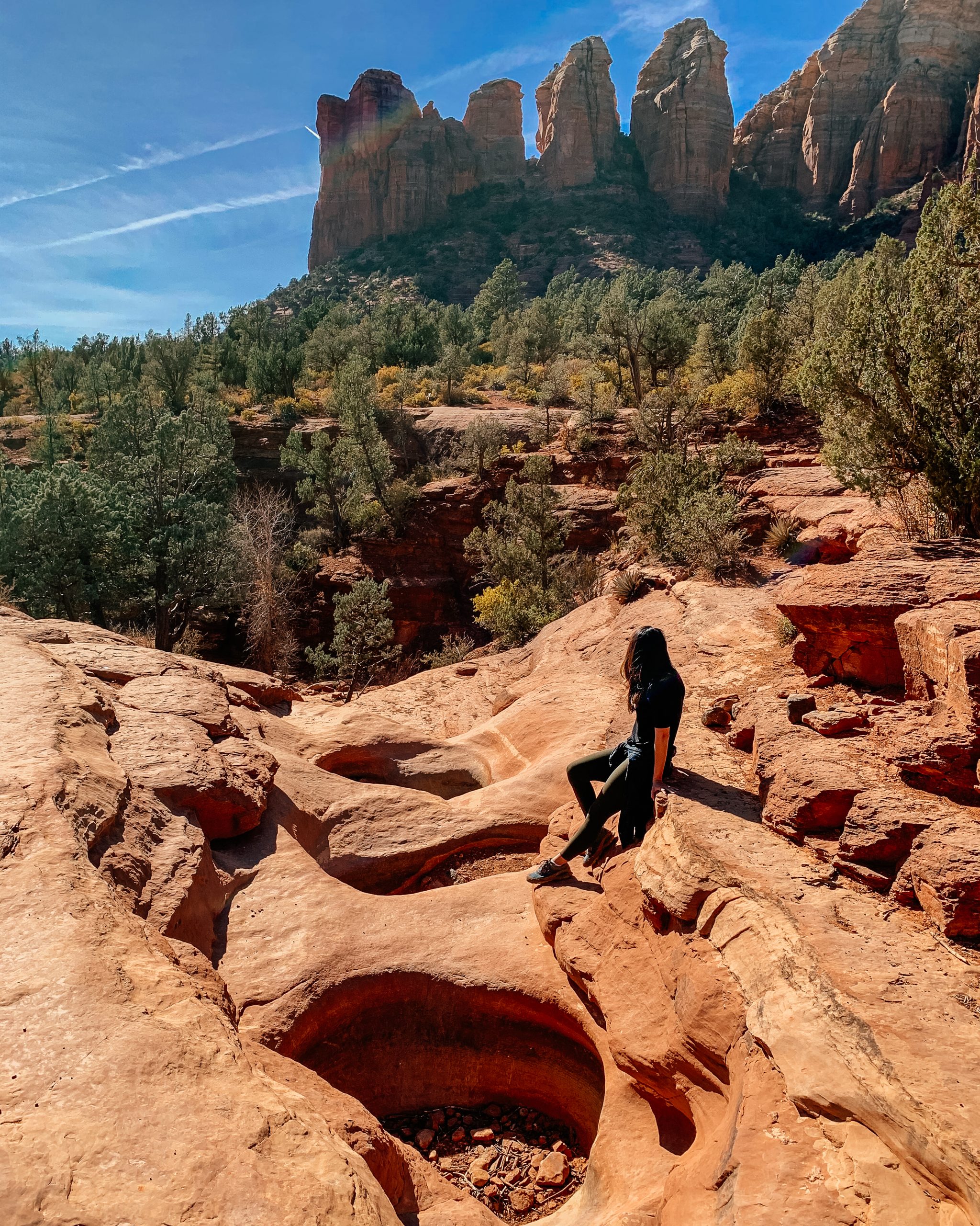 hiking in sedona